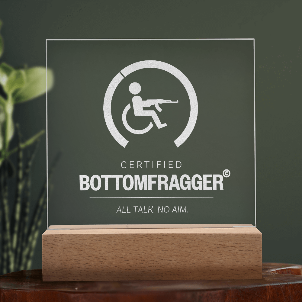 "Certified Bottomfragger" Award