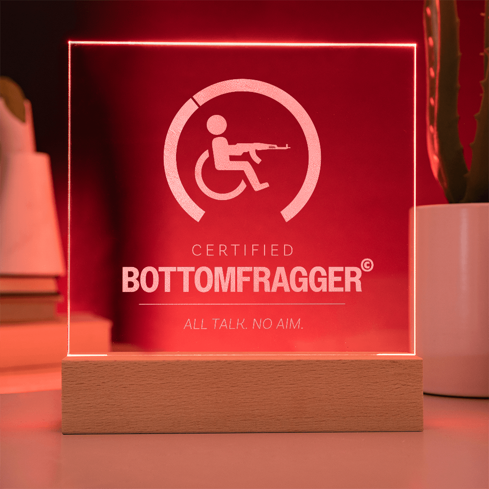 "Certified Bottomfragger" Award