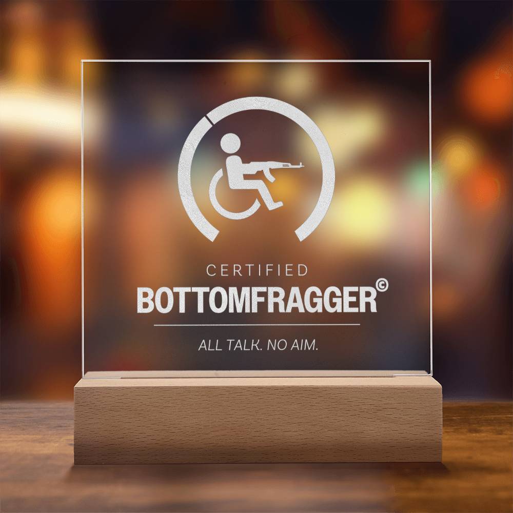 "Certified Bottomfragger" Award