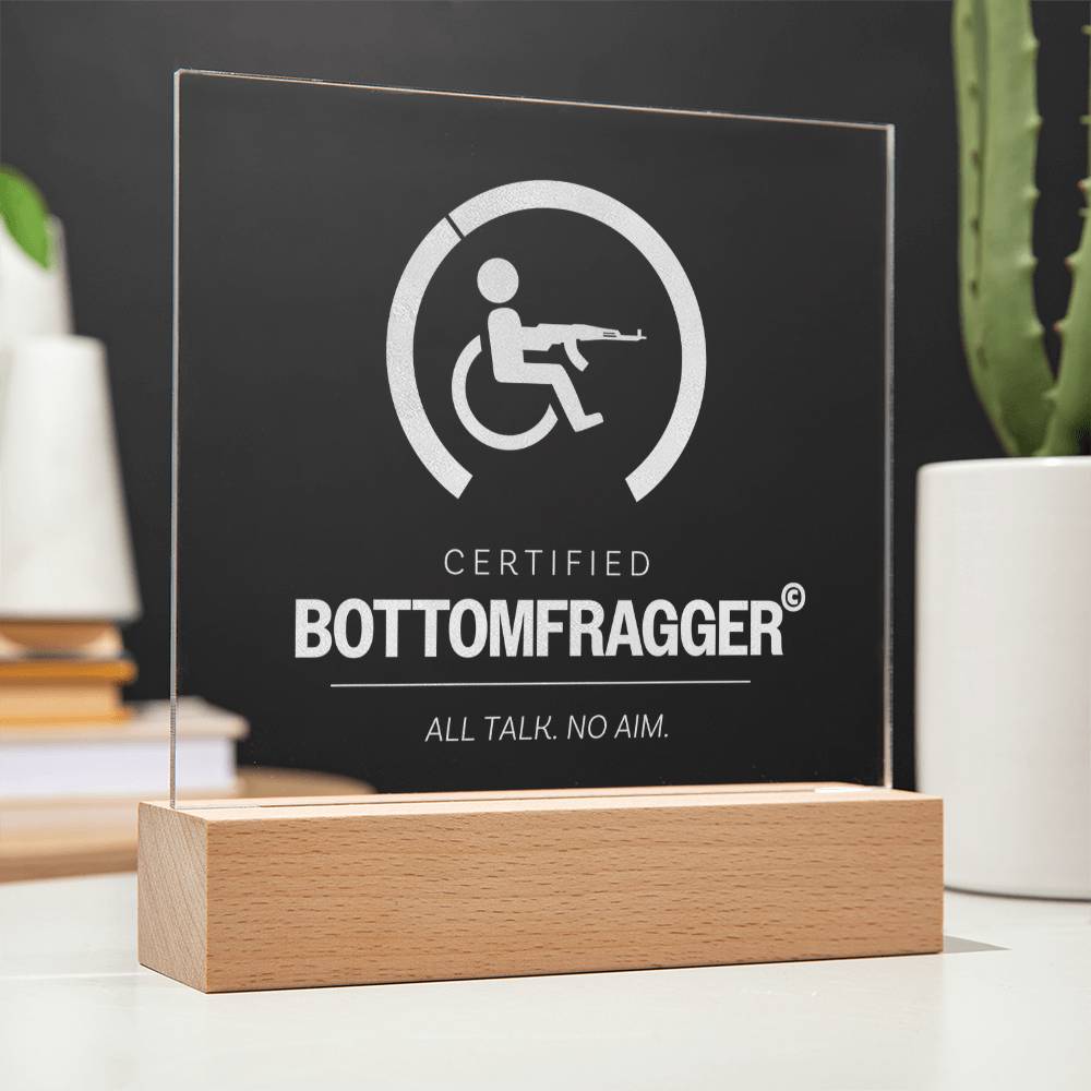 "Certified Bottomfragger" Award
