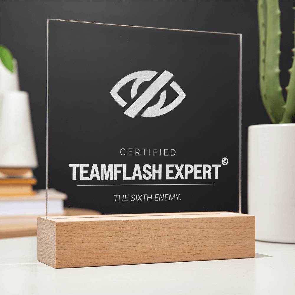 "Certified Teamflash Expert" Award