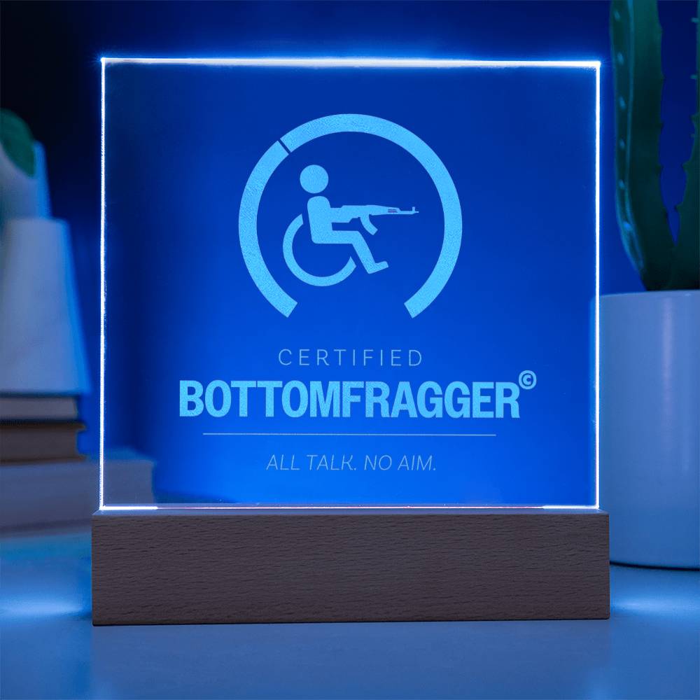 "Certified Bottomfragger" Award