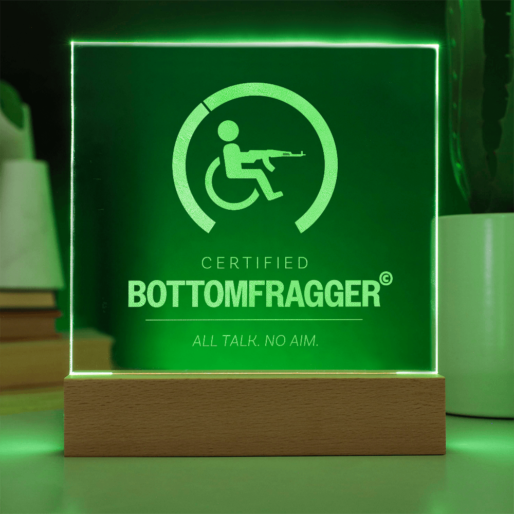"Certified Bottomfragger" Award