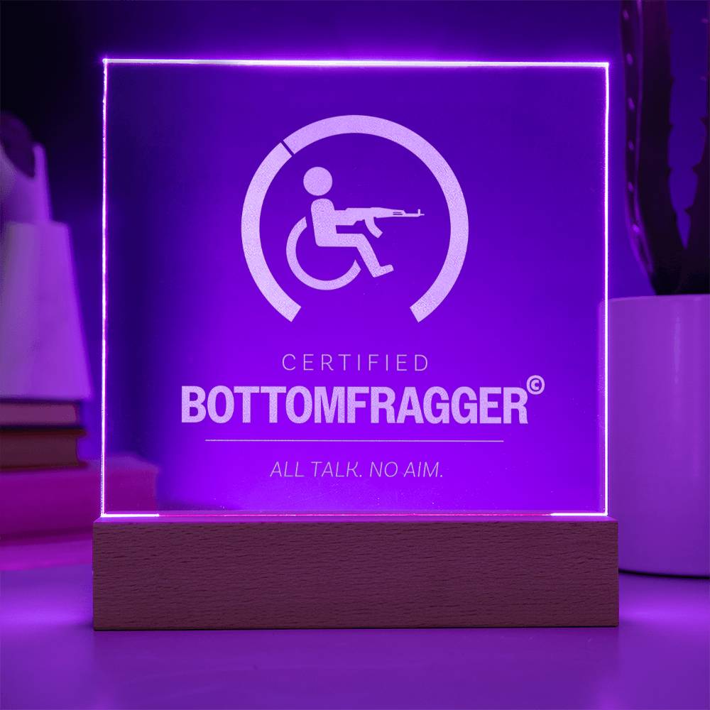 "Certified Bottomfragger" Award